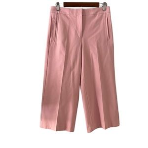Ann Taylor NEW The Marina High Rise Ankle Crop Pants In Pink Size 4P
